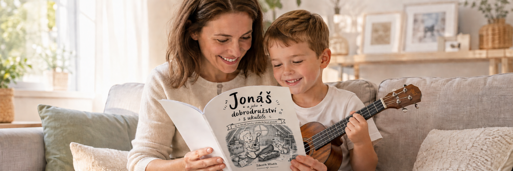 Jonas a jeho dobrodruzstvi s ukulele s maminou Jonas a jeho dobrodruzstvi s ukulele s maminou