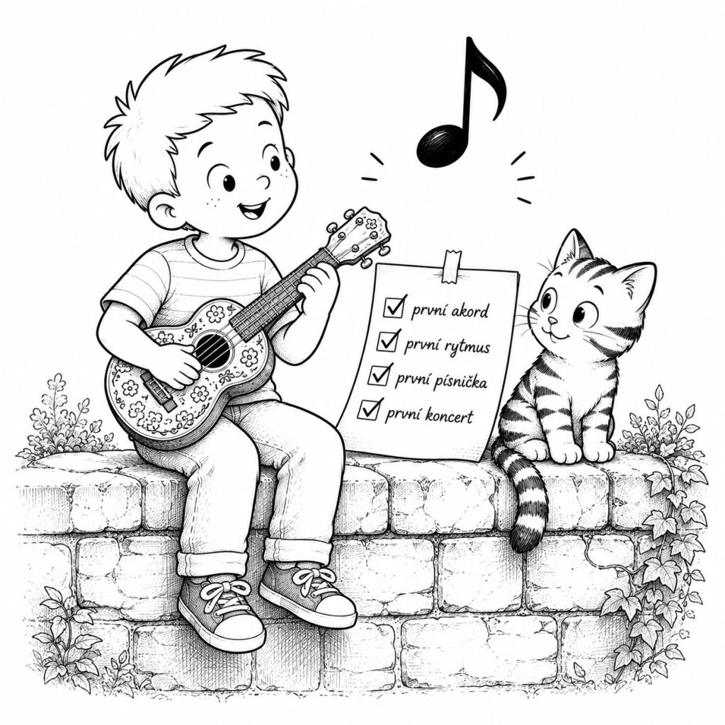 Jonas na muriku Jonas a jeho dobrodruzstvi s ukulele