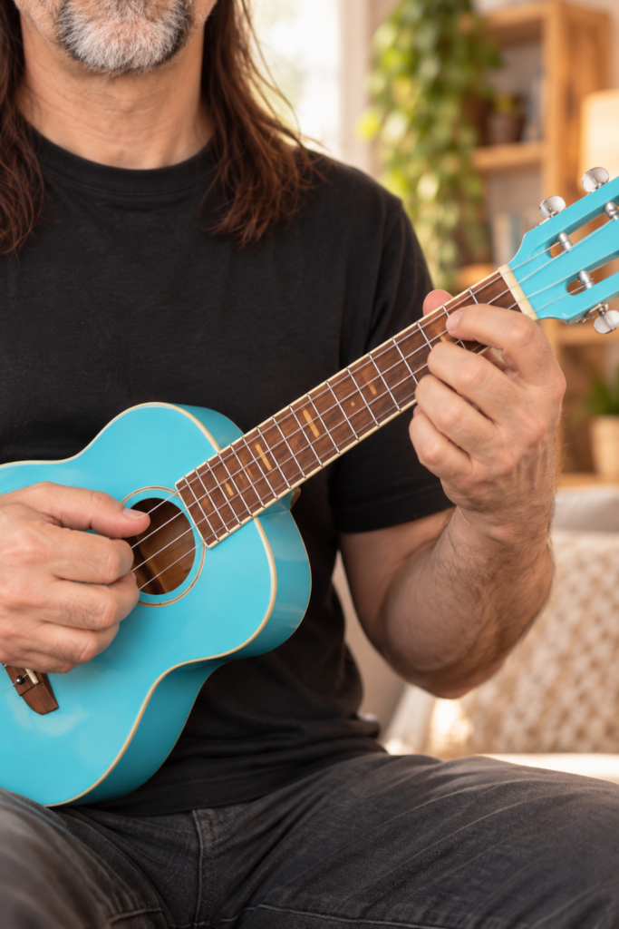 ukulele online výuka